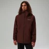 Berghaus Isolierte Deluge Pro 3.0 Herren-Regenjacke - Braun-Herren Wasserdicht