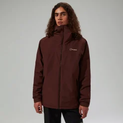Berghaus Isolierte Deluge Pro 3.0 Herren-Regenjacke - Braun-Herren Wasserdicht