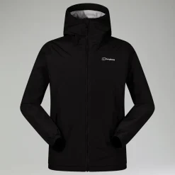 Berghaus Isolierte Deluge Pro 3.0 Herren-Regenjacke - Schwarz-Herren Wasserdicht