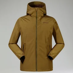 Berghaus Isolierte Deluge Pro 3.0 Herren-Regenjacke - Grün-Herren Wasserdicht