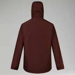Berghaus Isolierte Deluge Pro 3.0 Herren-Regenjacke - Braun-Herren Wasserdicht