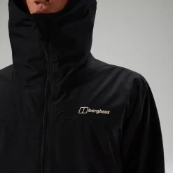 Berghaus Isolierte Deluge Pro 3.0 Herren-Regenjacke - Schwarz-Herren Wasserdicht