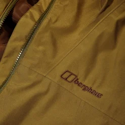 Berghaus Isolierte Deluge Pro 3.0 Herren-Regenjacke - Grün-Herren Wasserdicht