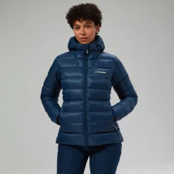 Berghaus Isolierte Summit-Nomad Daunen-Jacke für Damen - Blau-Damen Isolierend | Lightweight