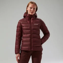 Berghaus Isolierte Summit-Nomad Daunen-Jacke für Damen - Rot-Damen Isolierend | Lightweight