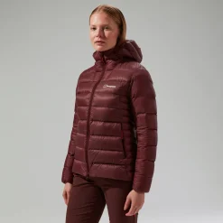 Berghaus Isolierte Summit-Nomad Daunen-Jacke für Damen - Rot-Damen Isolierend | Lightweight