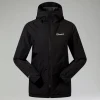 Berghaus Isolierte wasserdichte Deluge Pro 3.0 Damen-Jacke - Schwarz-Damen Wasserdicht