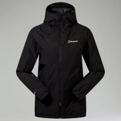Berghaus Isolierte wasserdichte Deluge Pro 3.0 Damen-Jacke - Schwarz-Damen Wasserdicht