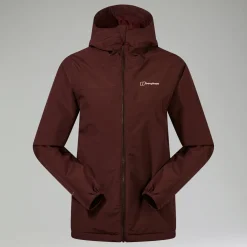 Berghaus Isolierte wasserdichte Deluge Pro 3.0 Damen-Jacke - Braun-Damen Wasserdicht
