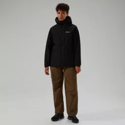 Berghaus Isolierte wasserdichte Deluge Pro 3.0 Damen-Jacke - Schwarz-Damen Wasserdicht