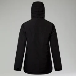 Berghaus Isolierte wasserdichte Deluge Pro 3.0 Damen-Jacke - Schwarz-Damen Wasserdicht