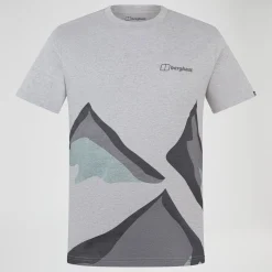 Berghaus Klambercall Kurzarm Shirt für Herren - Grau-Herren T-shirts