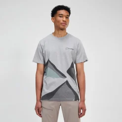 Berghaus Klambercall Kurzarm Shirt für Herren - Grau-Herren T-shirts