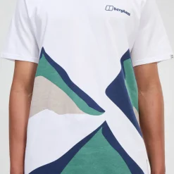 Berghaus Klambercall Kurzarm Shirt für Herren - Weiß-Herren T-shirts
