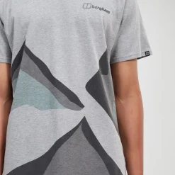 Berghaus Klambercall Kurzarm Shirt für Herren - Grau-Herren T-shirts