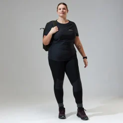 Berghaus Leylur Trekking Tights für Damen - Schwarz-Damen Lange Hosen | Leggings