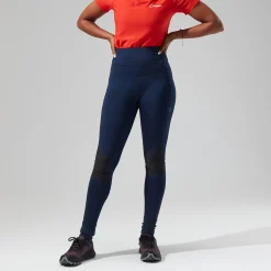 Berghaus Leylur Trekking Tights für Damen - Dunkelblau/Schwarz-Damen Leggings | Lange Hosen