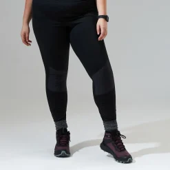 Berghaus Leylur Trekking Tights für Damen - Schwarz-Damen Lange Hosen | Leggings
