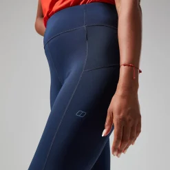 Berghaus Leylur Trekking Tights für Damen - Dunkelblau/Schwarz-Damen Leggings | Lange Hosen