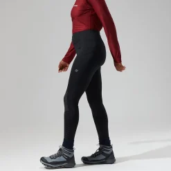 Berghaus Leylur Trekking Tights für Damen - Schwarz-Damen Lange Hosen | Leggings