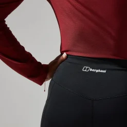 Berghaus Leylur Trekking Tights für Damen - Schwarz-Damen Lange Hosen | Leggings