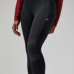 Berghaus Leylur Trekking Tights für Damen - Schwarz-Damen Lange Hosen | Leggings