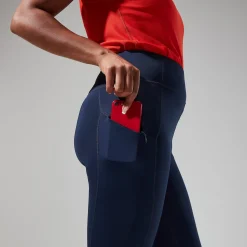 Berghaus Leylur Trekking Tights für Damen - Dunkelblau/Schwarz-Damen Leggings | Lange Hosen