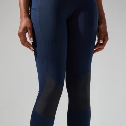 Berghaus Leylur Trekking Tights für Damen - Dunkelblau/Schwarz-Damen Leggings | Lange Hosen
