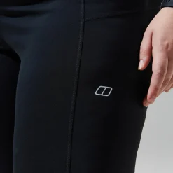 Berghaus Leylur Trekking Tights für Damen - Schwarz-Damen Lange Hosen | Leggings