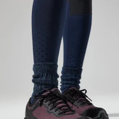 Berghaus Leylur Trekking Tights für Damen - Dunkelblau/Schwarz-Damen Leggings | Lange Hosen