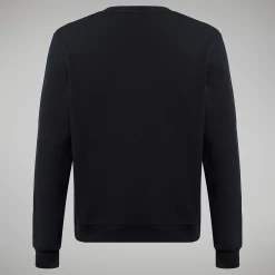 Berghaus Logo Crew für Herren - Schwarz-Herren Hoodies Und Sweatshirts