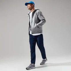 Berghaus Logo Full Zip Hoodie für Herren - Dunkelgrau-Herren Hoodies Und Sweatshirts | Fleece