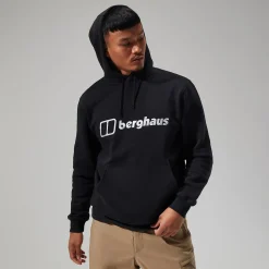 Berghaus Logo Hoodie für Herren - Schwarz-Herren Hoodies Und Sweatshirts