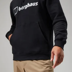 Berghaus Logo Hoodie für Herren - Schwarz-Herren Hoodies Und Sweatshirts