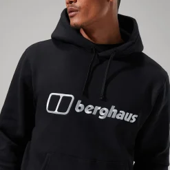 Berghaus Logo Hoodie für Herren - Schwarz-Herren Hoodies Und Sweatshirts