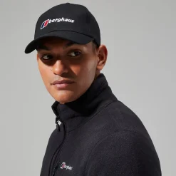 Berghaus Logo Recognition Cap - Schwarz- Hats & Caps