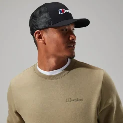Berghaus Logo Recognition Trucker Cap - Schwarz- Hats & Caps