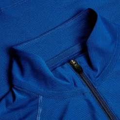 Berghaus 247 Long Sleeve Half Zip Tech T-Shirt für Damen - Blau-Damen Baselayer