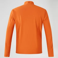 Berghaus 24/7 Long Sleeve Half Zip Tech T-Shirt für Herren - Orange-Herren Baselayer