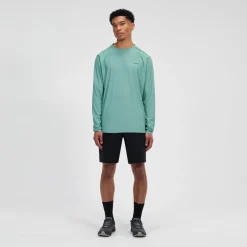Berghaus 24/7 Long Sleeve Tech T-Shirt für Herren - Grün-Herren Baselayer