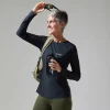 Berghaus 24/7 Long Sleeve T-Shirt für Damen - Schwarz-Damen Baselayer