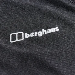 Berghaus 24/7 Long-Sleeve Half Zip Tech T-Shirt für Damen - Schwarz-Damen Baselayer