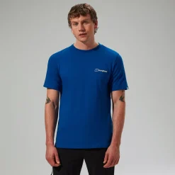 Berghaus Mountain Art Herren-T-Shirt - Blau-Herren T-shirts