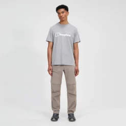 Berghaus Mountain Checklist Kurzarm Shirt für Herren - Grau-Herren T-shirts