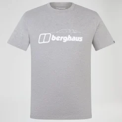 Berghaus Mountain Checklist Kurzarm Shirt für Herren - Grau-Herren T-shirts
