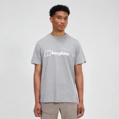 Berghaus Mountain Checklist Kurzarm Shirt für Herren - Grau-Herren T-shirts