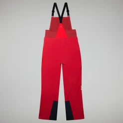 Berghaus MTN Arete Descend GTX Bib Pants für Damen - Rot-Damen Überhosen | Lange Hosen