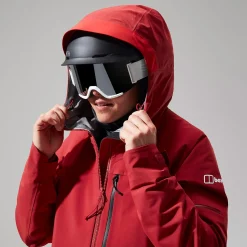 Berghaus MTN Arete Descend GTX Jacken für Damen - Rot-Damen Wasserdicht