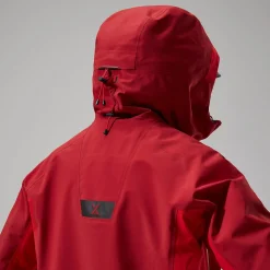 Berghaus MTN Arete Descend GTX Jacken für Damen - Rot-Damen Wasserdicht
