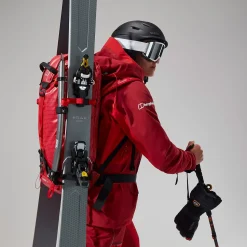 Berghaus MTN Arete Descend GTX Jacken für Damen - Rot-Damen Wasserdicht